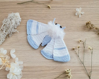 Little moth - critter stitch crochet pattern / amigurumi