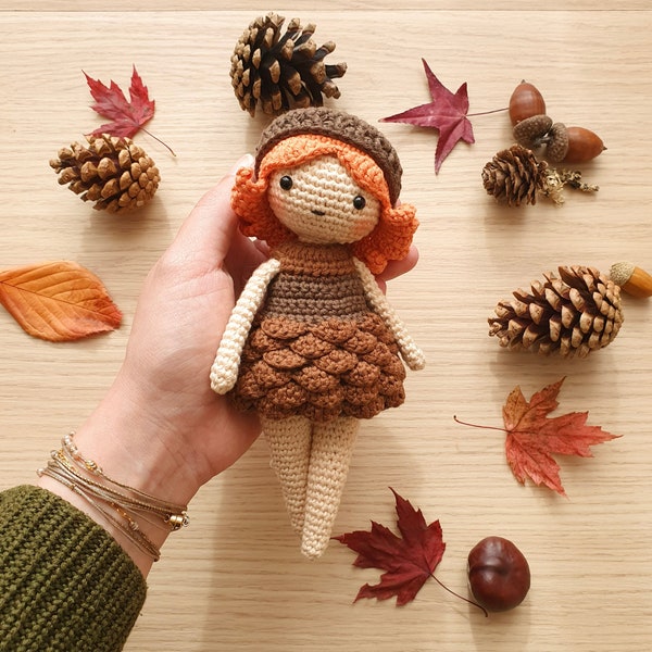 Pine Sprite - critter stitch crochet pattern / amigurumi