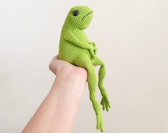 Arthur the Frog - critter stitch crochet pattern / amigurumi