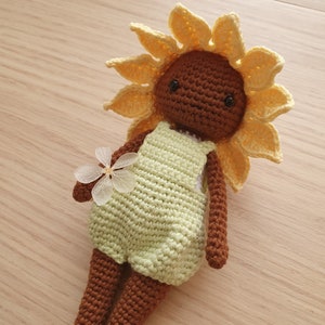 Flower Sprite critter stitch crochet pattern / amigurumi image 4