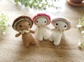 Quinn the little mushroom - critter stitch crochet pattern \/ amigurumi