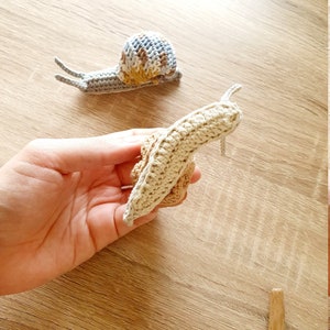 Edward the snail critter stitch crochet pattern / amigurumi image 5