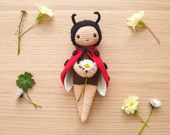 Ladybug Sprite - critter stitch crochet pattern / amigurumi