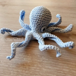 Octopi the little octopus critter stitch crochet pattern / amigurumi image 5