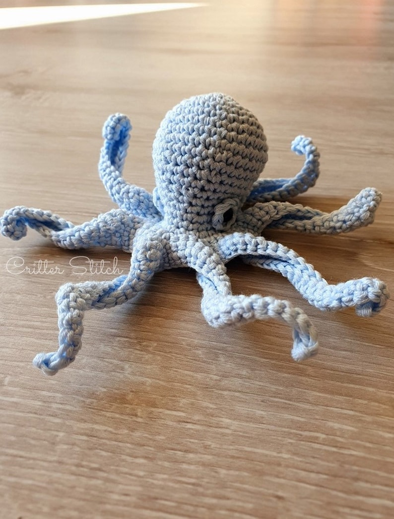 Octopi the little octopus critter stitch crochet pattern / amigurumi image 5