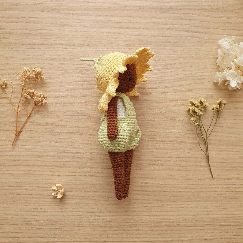 Flower Sprite critter stitch crochet pattern / amigurumi image 6