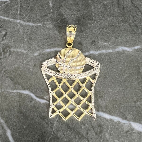 Basketball Pendant Etsy
