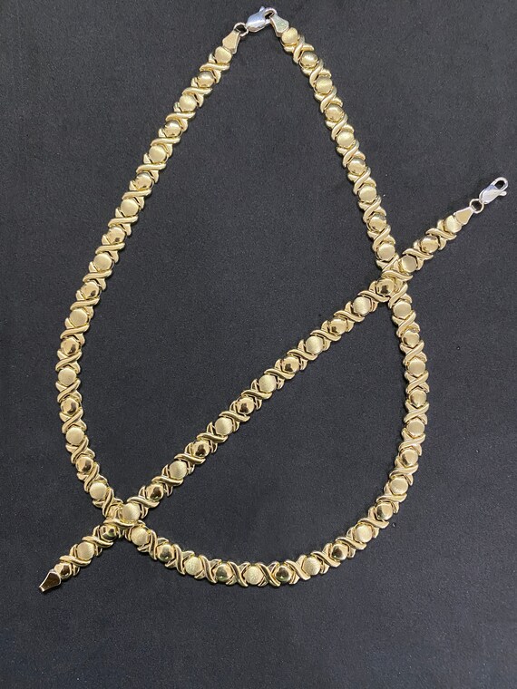 Xoxo gold necklace deals