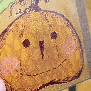 2023 Country Bumpkins Pumpor! FRÖUTSKRIVBARA Rustik Primitiv Tagg Shabby Fall - Lätt att Skriva ut och Klipp Punkin Seeds Prim