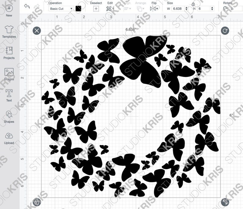 Download Cut File Butterfly Clipart Spring Butterflies Mother S Day Starbucks Cup Svg Wreath Butterfly Full Wrap Presized For 24oz Cold Cup Clip Art Art Collectibles