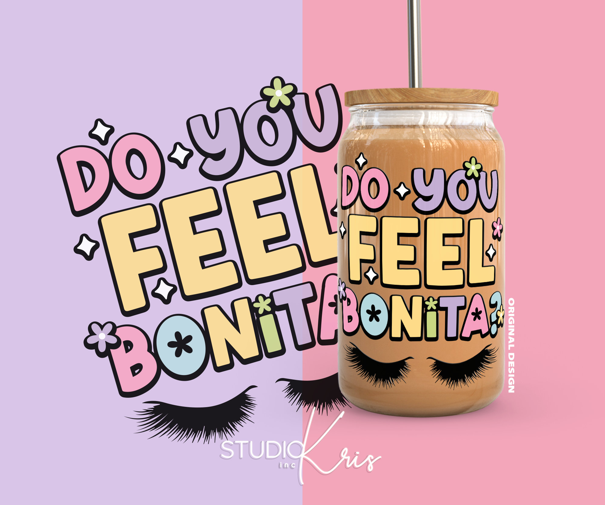 Do You Feel Bonita SVG for UV DTF 16oz Can Glass Wrap | Digital Download
