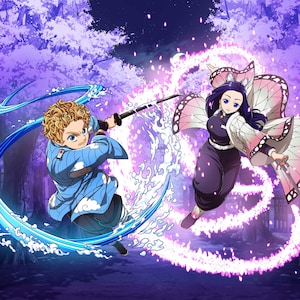 Custom Anime Couple Portrait: Personalized Digital Illustration