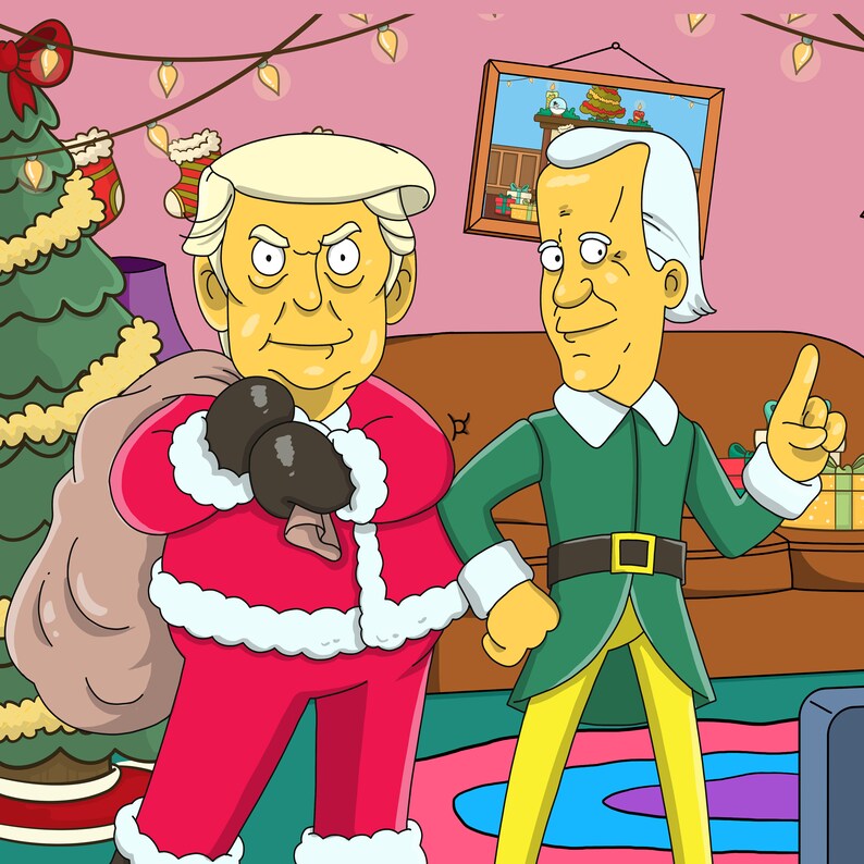 simpsons christmas zoom background simpsons christmas zoom background