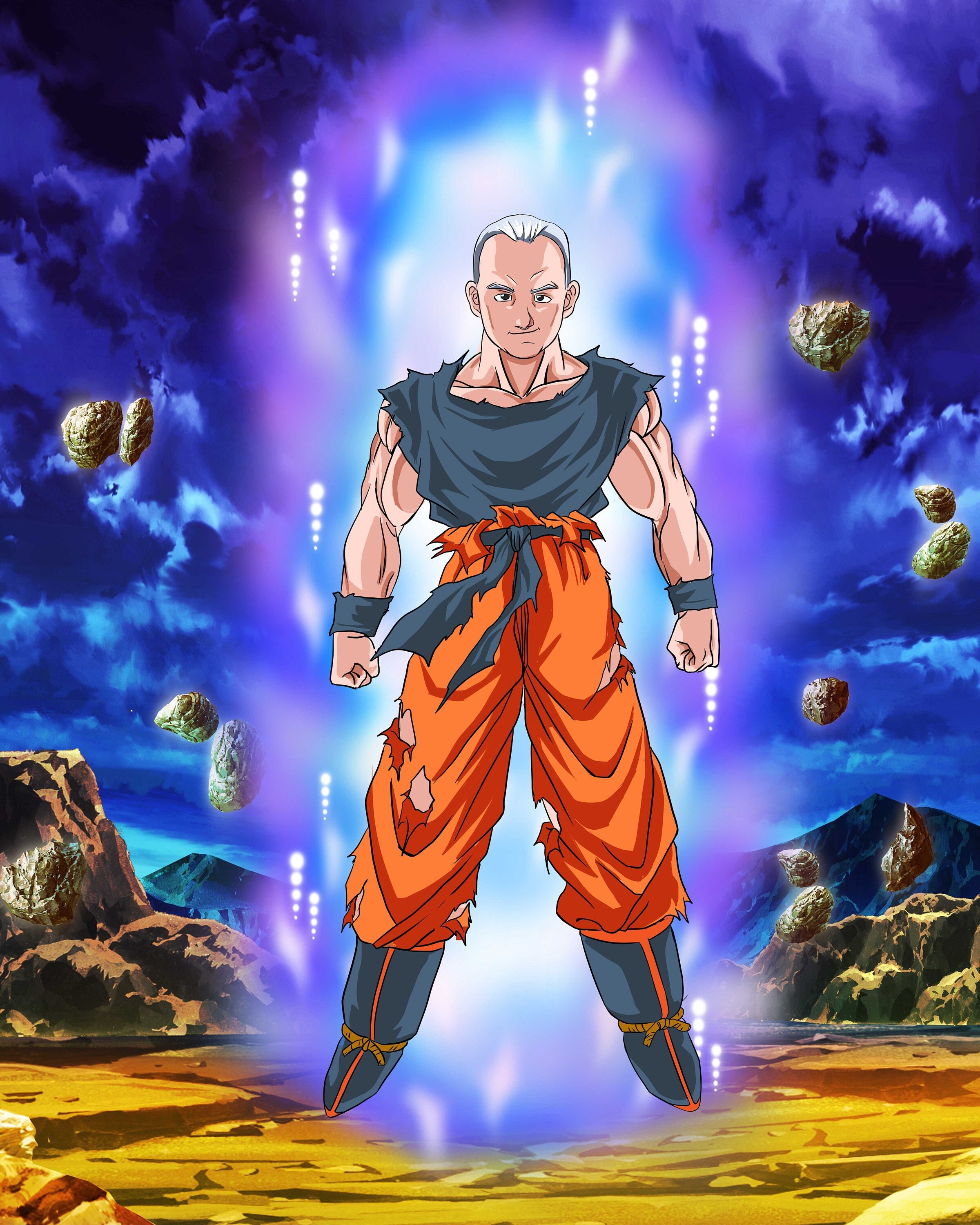 draw any custom dragon ball z character for you