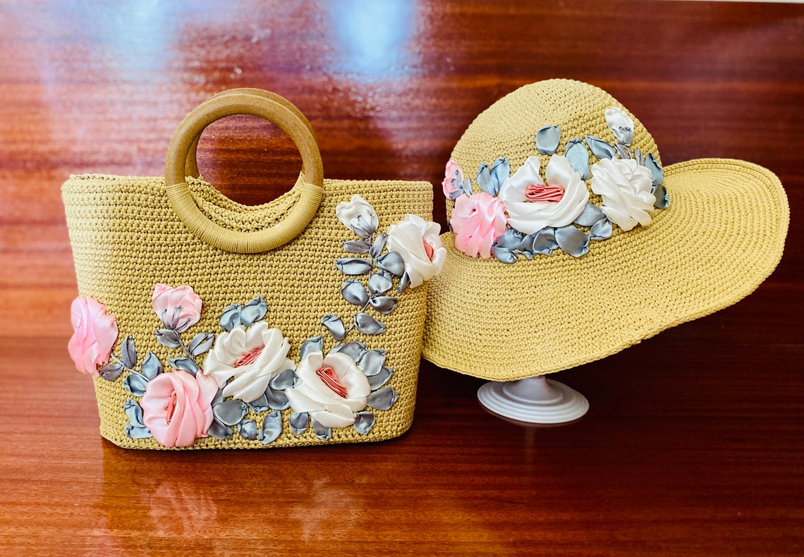 Womens Hats Womens Handbags Hat And Handbag Set Gift For Etsy