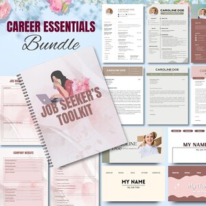 Kit de herramientas para quienes buscan empleo: plantillas profesionales de currículum, carta de presentación y portafolios para quienes buscan empleo