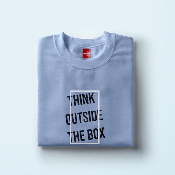Download Think Outside The Box T Shirt Svg Svg Design Womens Tshirt Etsy