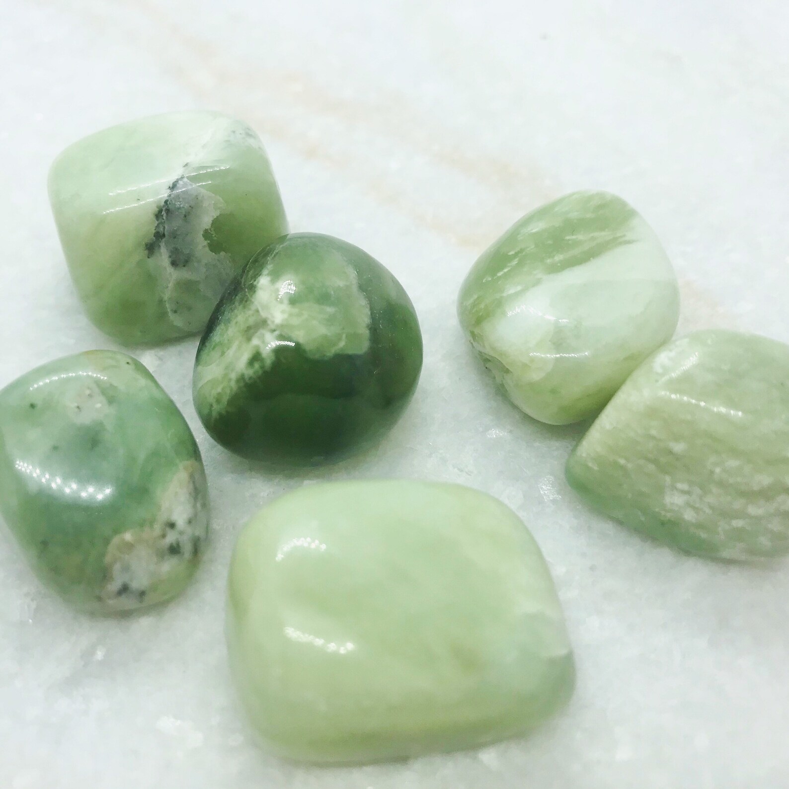 New Jade Polished Healing Stone Crystal 2cm Etsy