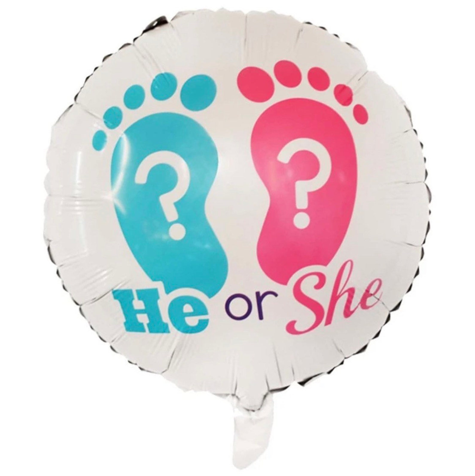 Baby Shower Boy or Girl Balloons 13 Piece Set Gender Reveal Etsy