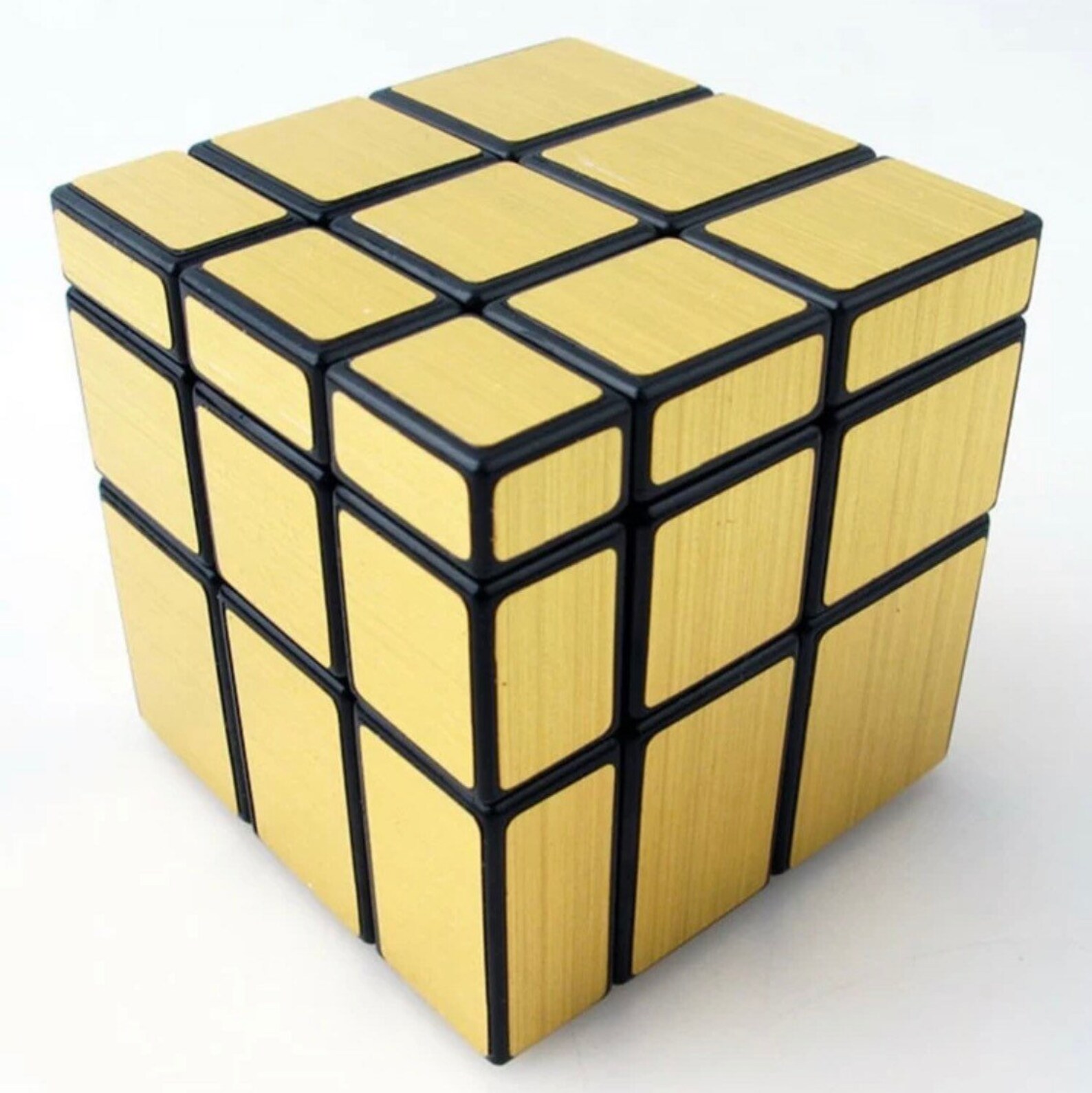 Gold Mirror Surface Gold Game Cube Etsy