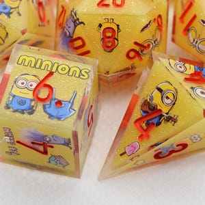 Banana Monster dice - [Sharp Edge] Hand made