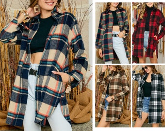 long flannel jacket