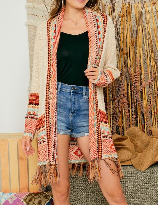 Tribal Women Sweater - Etsy