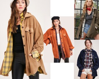 YUNY Womens Long-Sleeve Oversized Casual Hood Velvet Loose Coat Jacket Pattern1 S YUNY Womens Long-Sleeve Oversized Casual Hood Velvet Loose Coat Jacket Pattern1 S