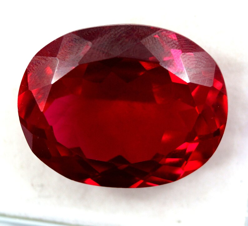 Natural Blood Red Ruby Burma Loose Gem 72.00 Ct Excellent Oval Cut Quality Stunning Jewelry Use Stone EGL Certified Online Verification MK72