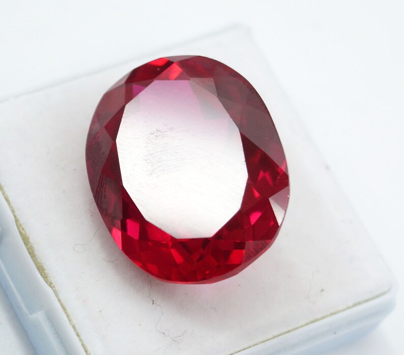 Natural Blood Red Ruby Burma Loose Gem 72.00 Ct Excellent Oval Cut Quality Stunning Jewelry Use Stone EGL Certified Online Verification MK72