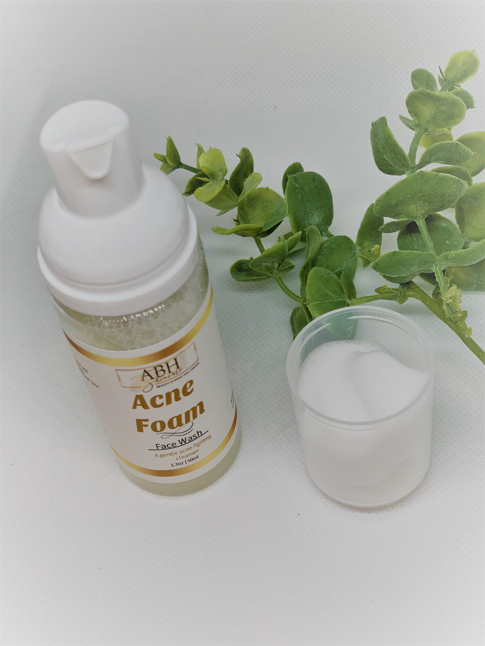 Acne Foam Face wash Acne Wash Gentle Facial Cleanser Acne Etsy