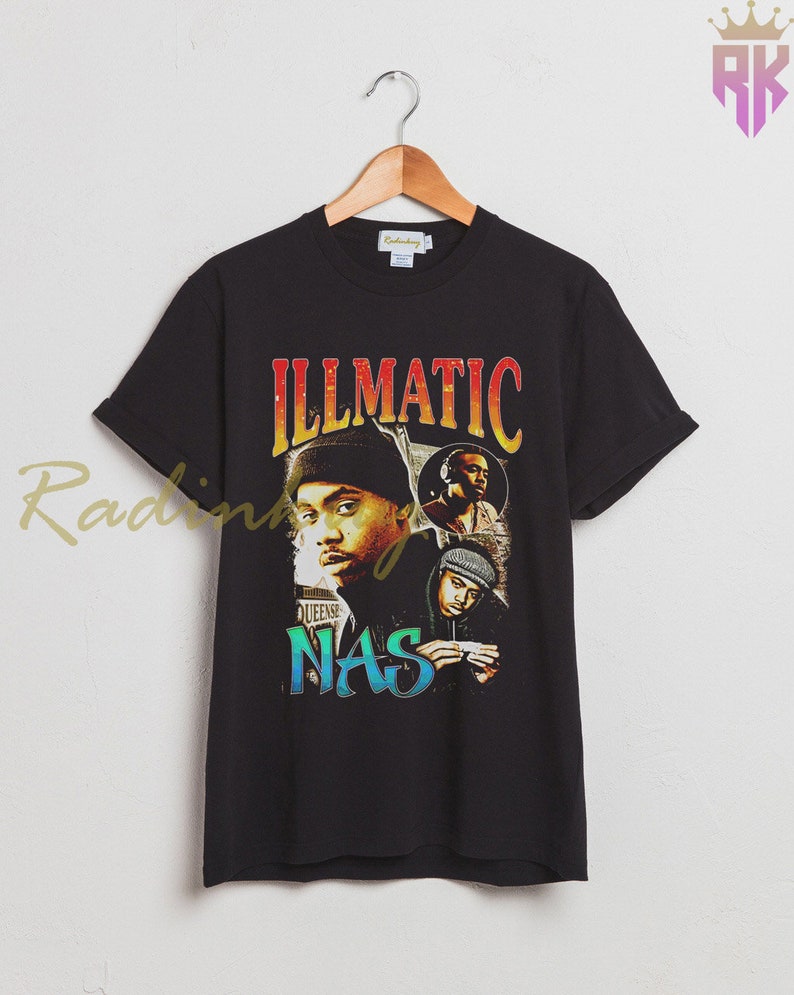 NAS Illmatic 90s Retro Vintage Bootleg T Shirt New Unisex Size | Etsy