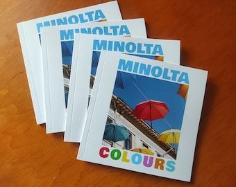 Minolta Colors - Photographie Zine avec Minolta Photos, Instazine, Format Instagram, Photo Zine, Photobook, Instabook, Square Photos