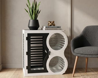 Moderne Hundebox Holzmöbel: Indoor Pet House