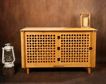 Natural Mid century Best Modern Dog Crate, Wooden Dog Crate, Dog Crate Furniture, Pet Furniture, Dog House, Indoor Dog Crate, Cat House