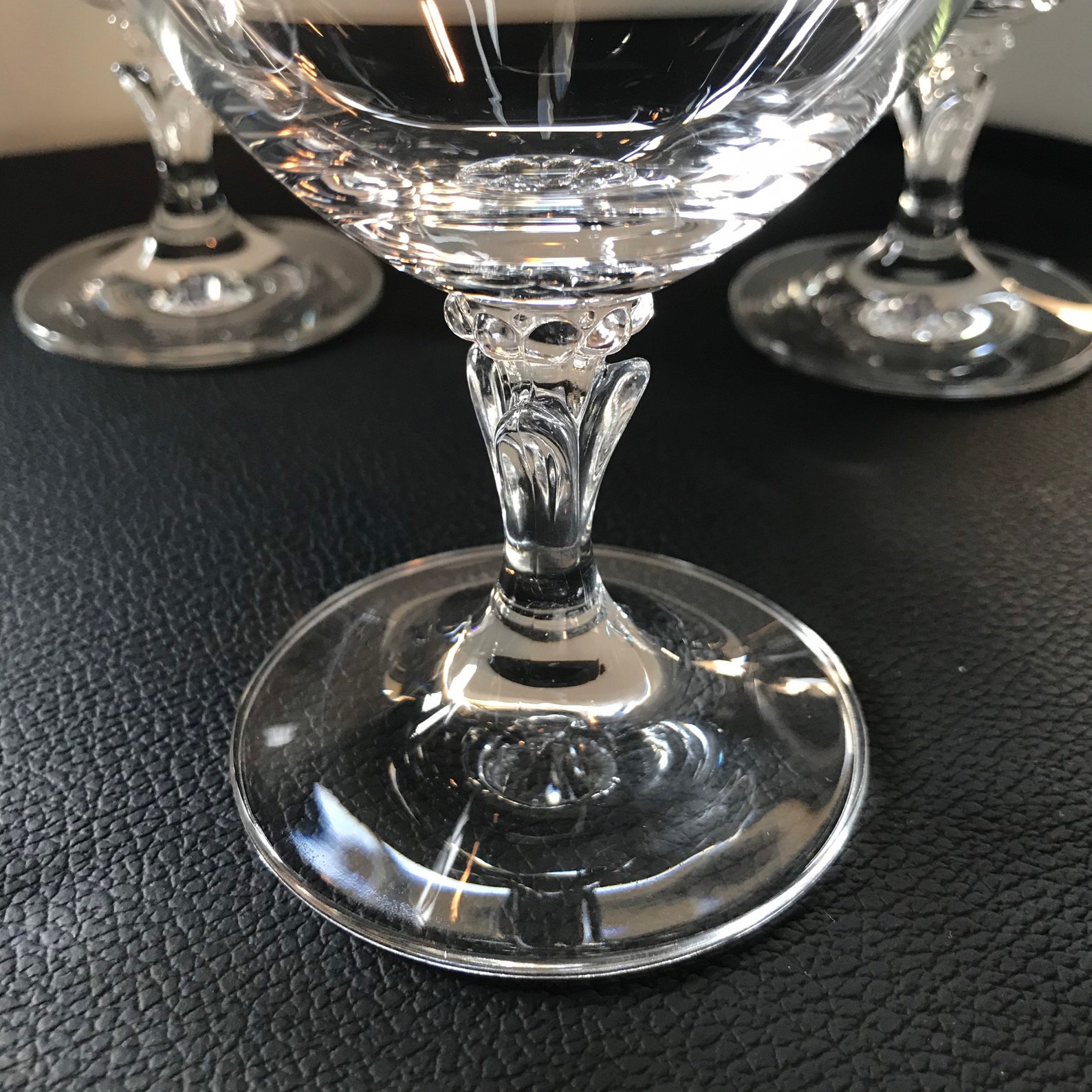 Vintage Schott Zwiesel crystal beer glasses Etsy