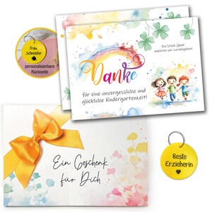 Cadeau d'adieu pour éducateur personnalisé avec nom