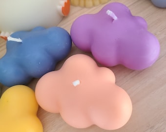 Cloud Candle, Handmade Cloud Candle, Scented Candle, Soy Wax Candle, Unique Gift, Unique Candle