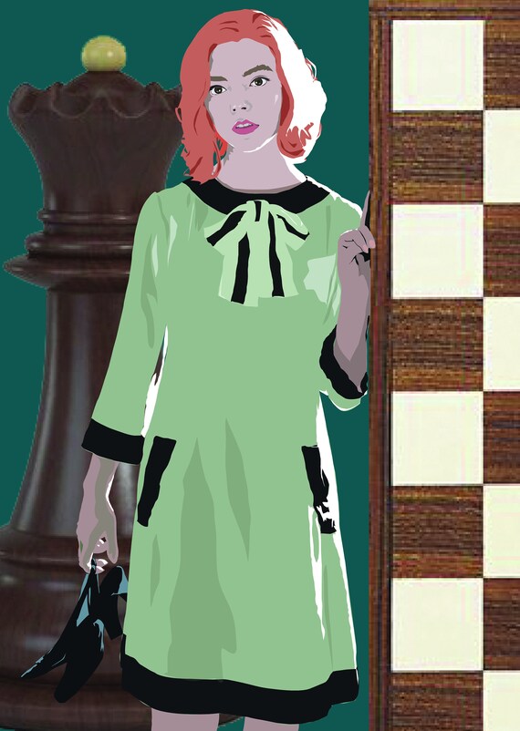 queen's gambit green dress The Queen’s Gambit US 8 main image 0