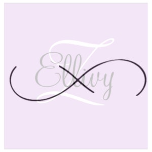 Open Infinity SVG- en PNG-bestand: voeg je eigen woorden of afbeeldingen toe!