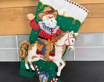 Bucella Filz Strumpf ( komplett komplettiert ) - Urlaub Howdy