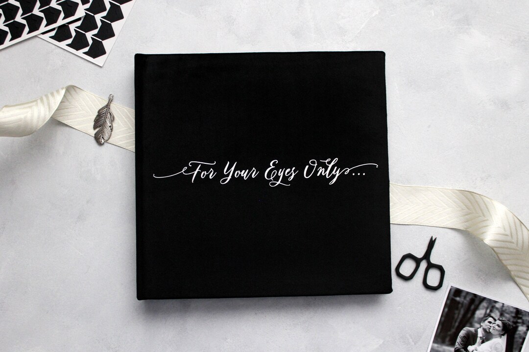 Large Boudoir Album for Your Eyes Photo Album Scrapbook Etsy
