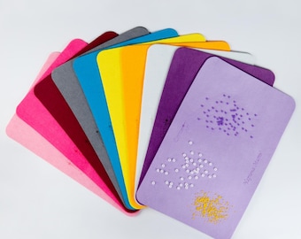 Bead Mat  9,5*15 inches, double-sided 1 pc, Accessory for working with beads, jewelry work mat, Prevent beads from rolling