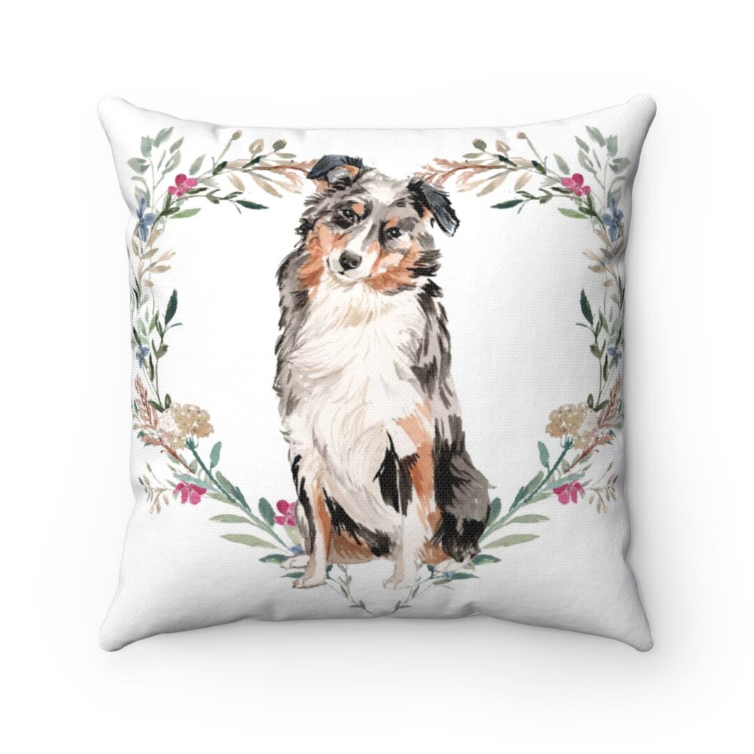 Australian Shepherd Pillow, Australian Shepherd Gifts, Australian