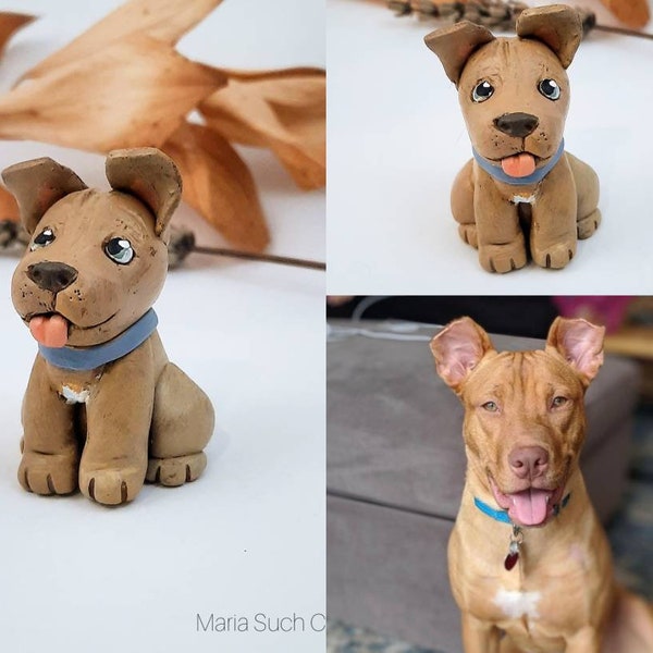 Miniature Personalized Pet figurine, Custom Pet Memorial gift, cat figurine, Personalized dog figure, gift for my crush, pet cake topper