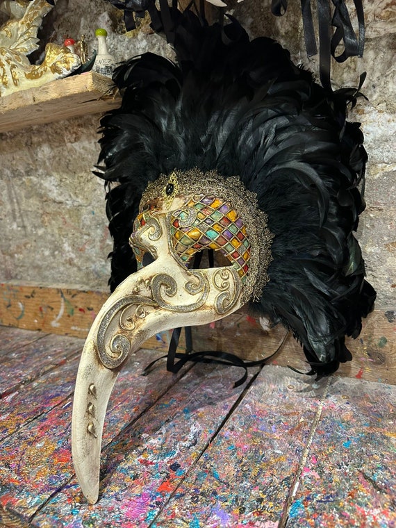 ヴェネチアン カーニバル バロックスタイル マスク ベネチアンマスク