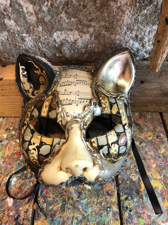 ベネチアンキャットカーニバルマスク - ベネチアンキャットマスク