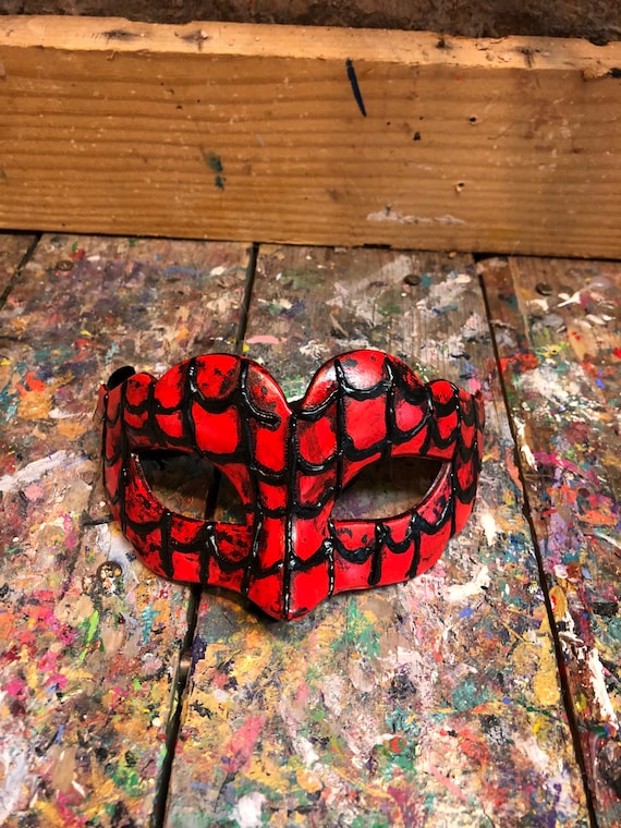 Spiderman Carnival Mask Spiderman Venetian Mask pour enfants Masque de  carnaval pour enfants -  France