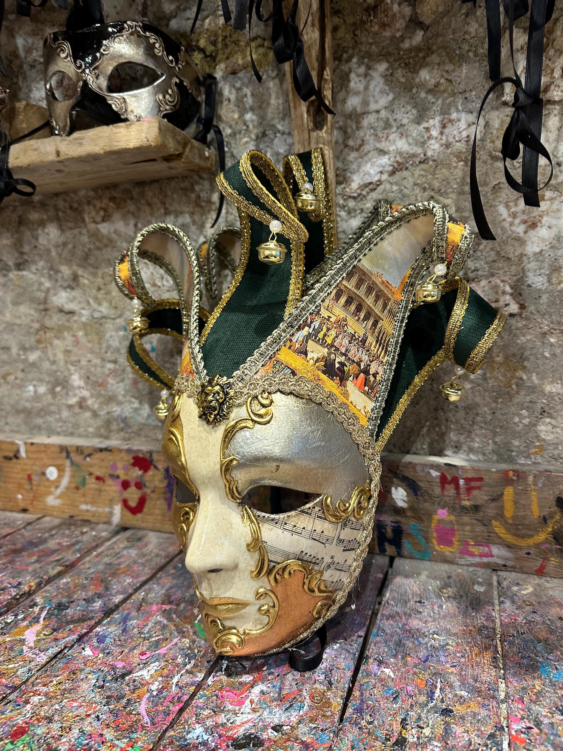 オリジナルのベネチアンマスク（手作り装飾） - パーティー用
