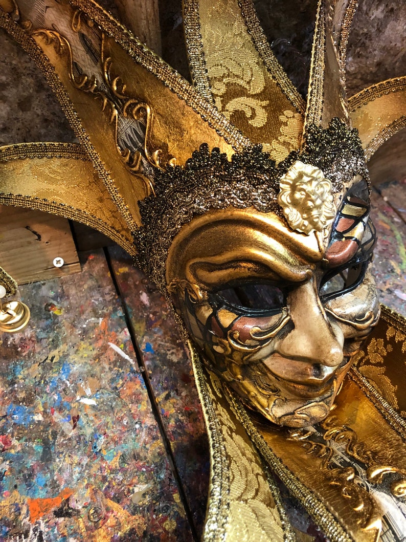 Decoration Jolly Mask Original Handmade Mask Etsy